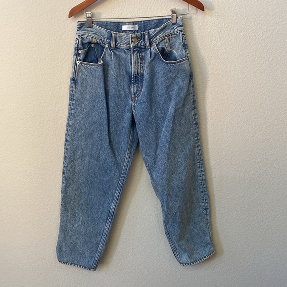 ANINE BING Florence High Rise Straight Leg Jeans Size 27 - Picture 5 of 7